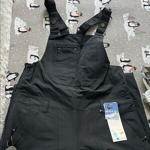 Roxy Black Bib Overalls